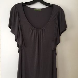 top with butterfly sleeves